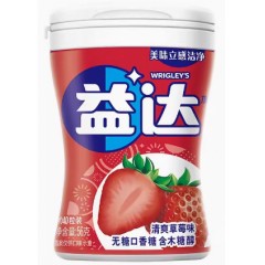 益达清爽草莓40粒新瓶装-2024年New VI