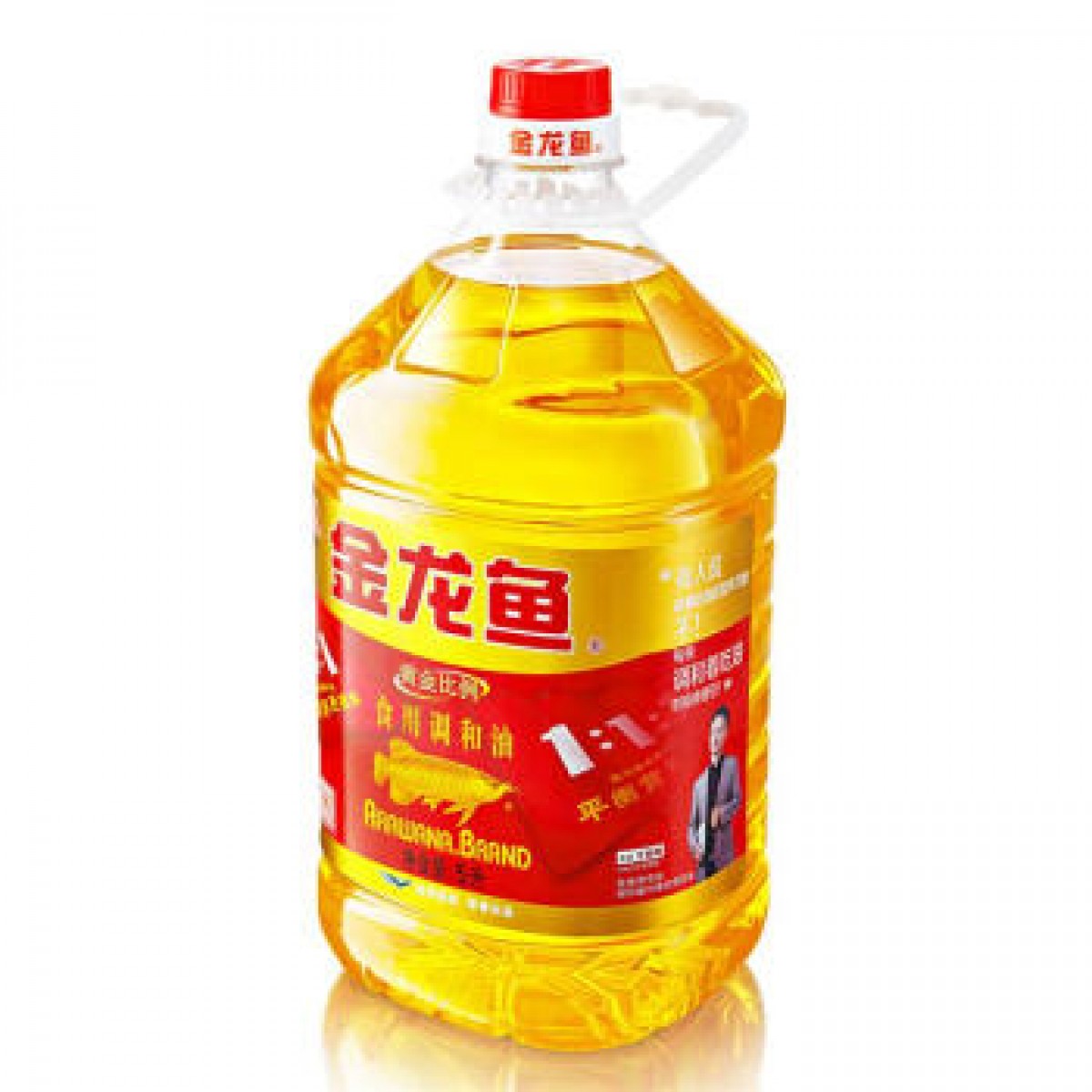 金龙鱼 食用油 黄金比例食用调和油 5l(新老包装随机发放)