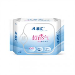 ABC丝薄棉柔KMS护垫-普通型（22片163mm）型号：K21
